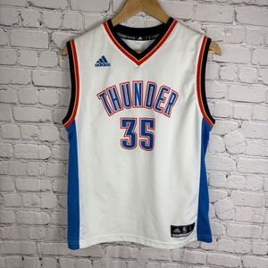 Oklahoma City Thunder Durant Jersey Kids Youth L #35 Adidas   J